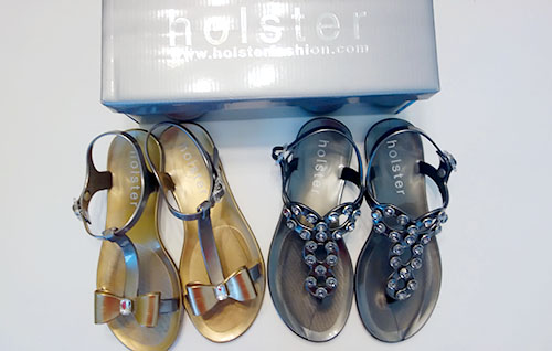 holster jelly shoes