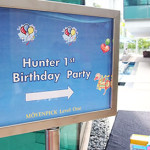 HUNTER’S 1ST BIRTHDAY PARTY