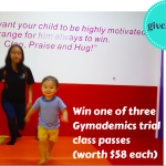 GIVEAWAY: One of three Gymnademics trial class passes (worth $58 each!)