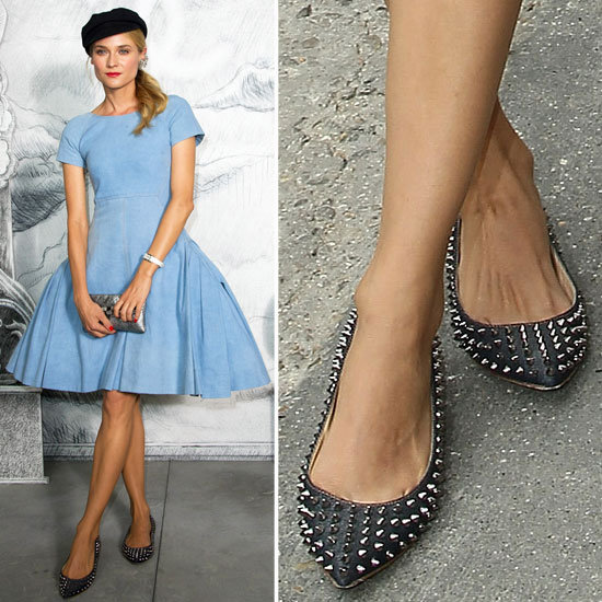 Diane-Kruger-edged-up-chambray-hued-Chanel-Resort-13-dress