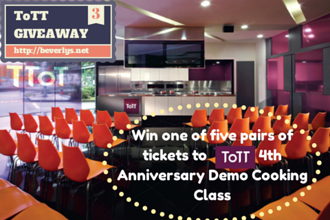ToTT 4th Anniversary Demo Cooking Class