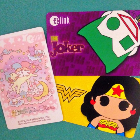 Singapore EZlink card - Little Twin Stars, Wonder Woman