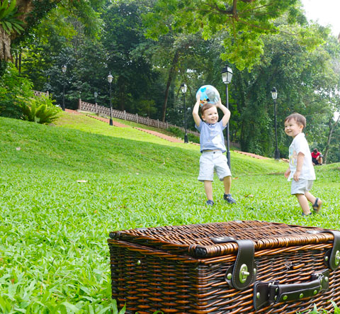 A picnic with Heaven's Bloom & Baskets