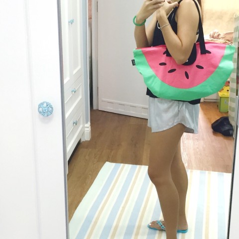 Typo watermelon bag