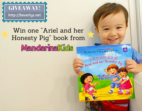 1 of 5 ways to engage your child with "Ariel and Her Honesty Pig" by MandarinaKids (Book Giveaway & Storewide discount!)