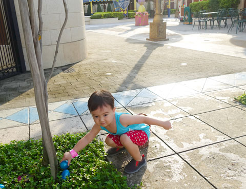 Universal Studios Singapore - easter egg hunt - Resort World Sentosa