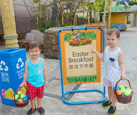 Universal Studios Singapore - easter egg hunt - Resort World Sentosa