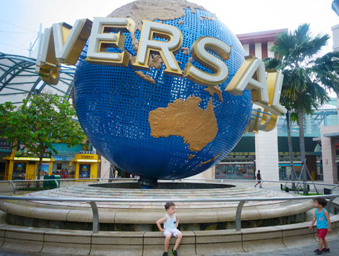 Universal Studios Singapore - easter egg hunt - Resort World Sentosa