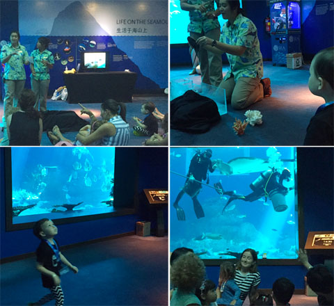 SEA Aquarium 'Mummy And Me', Resort World Sentosa