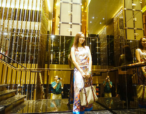 Gucci Spring Summer 2015 Paragon event