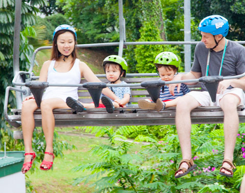 Sentosa cable car