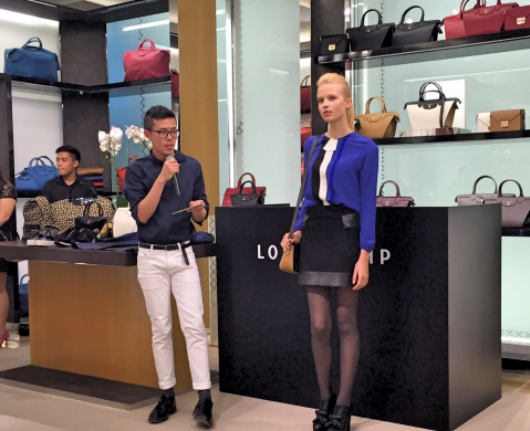 Longchamp with Harper's Bazaar Singapore