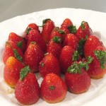 MY RECIPE BOX: Balsamic-Macerated Strawberries with Basil
